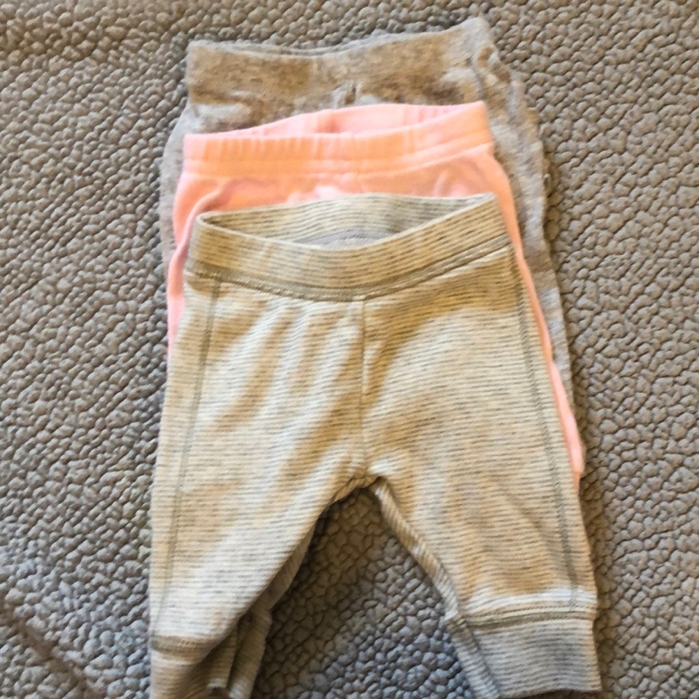 Three leggings